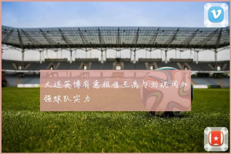 大连英博有意租借王禹与刘祝润加强球队实力